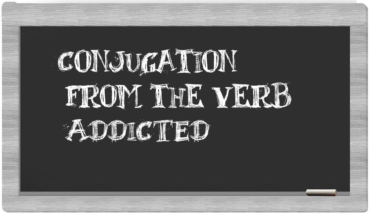 ¿addicted en sílabas?