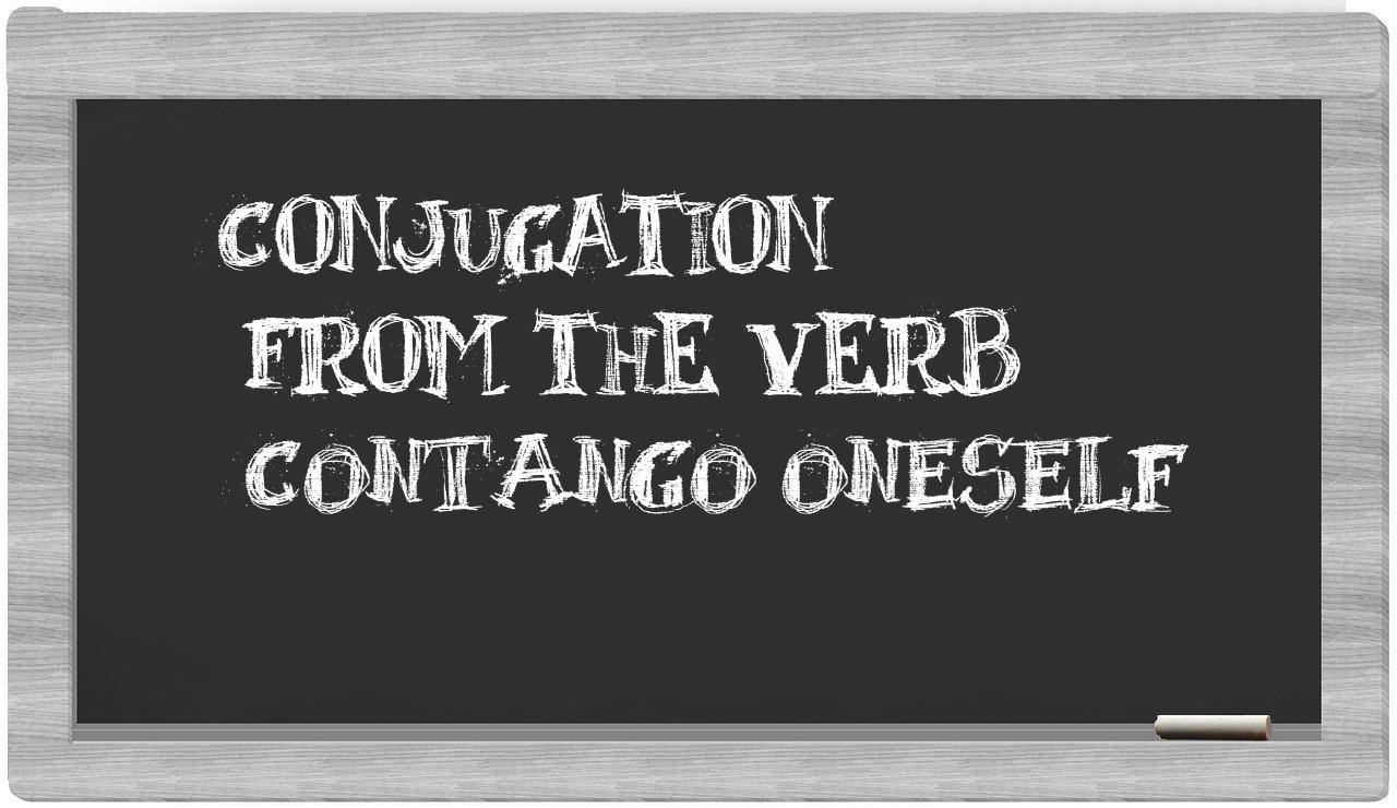 ¿contango oneself en sílabas?