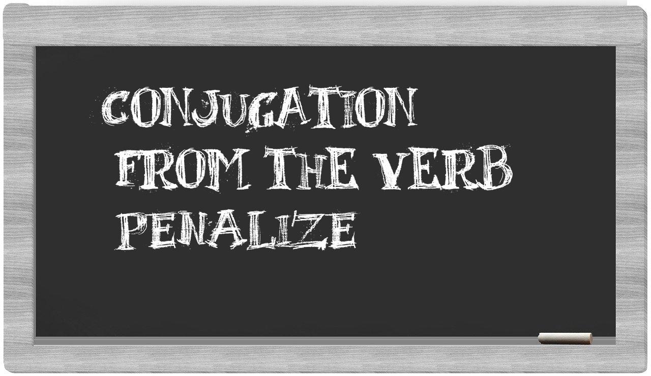 ¿penalize en sílabas?